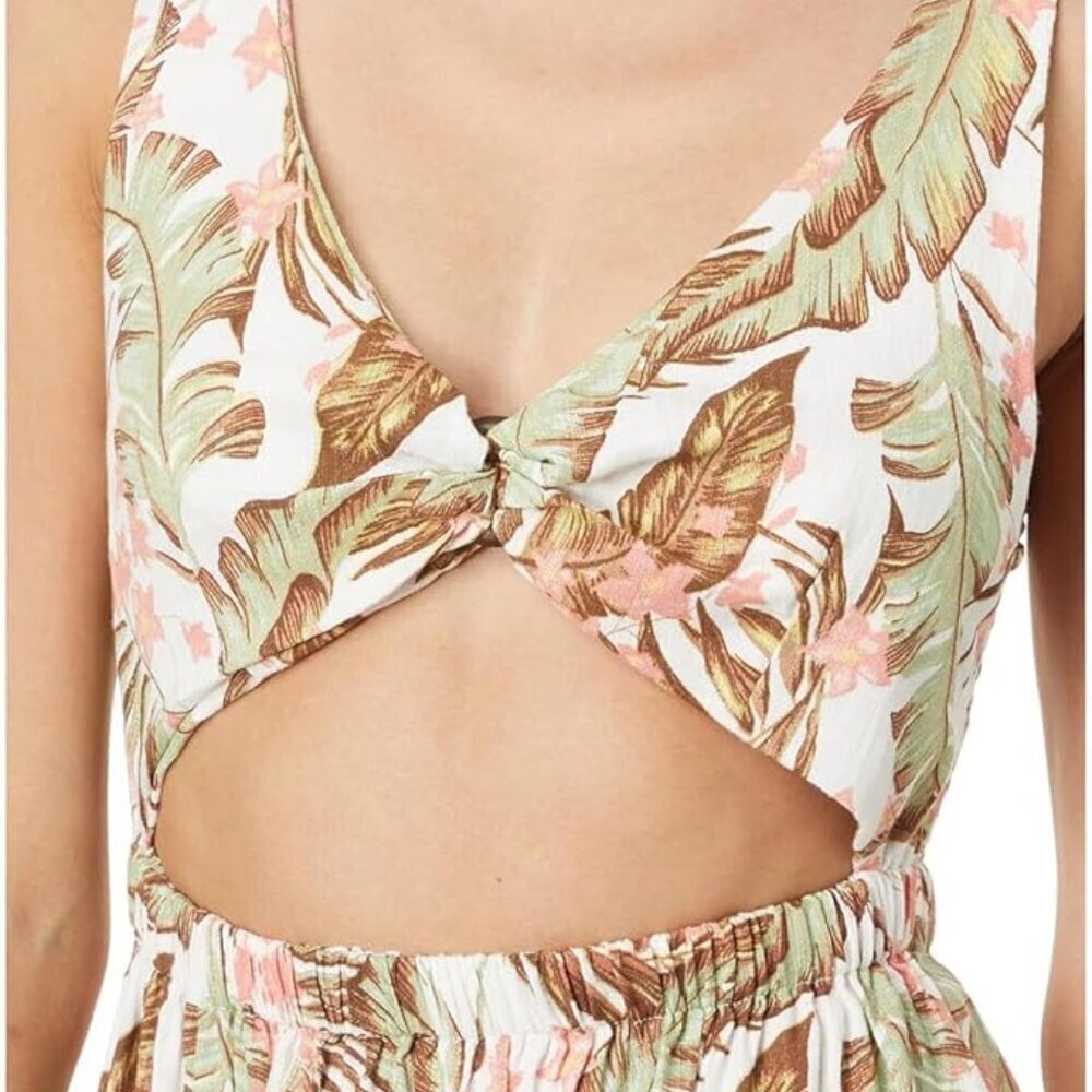 *NWT* Rip Curl La Quinta Floral Smocked Maxi Dress Size M - Picture 3 of 16